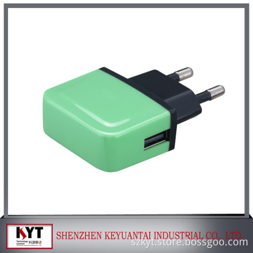 KC certified 5V 1A single usb charger, Micro usb travel wall charger for smart devices